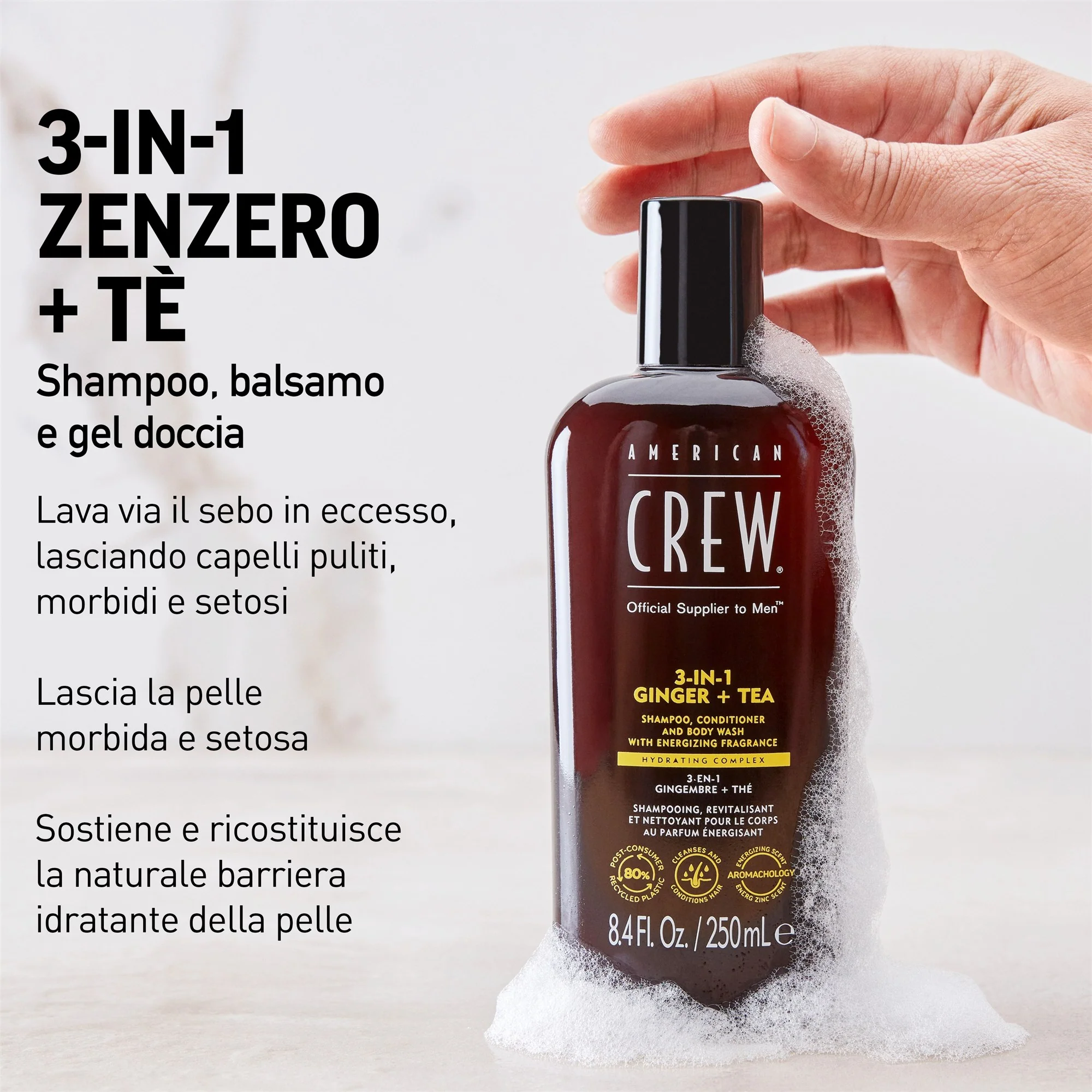 American Crew 3-In-1 Energizing 450 ml - Image 3