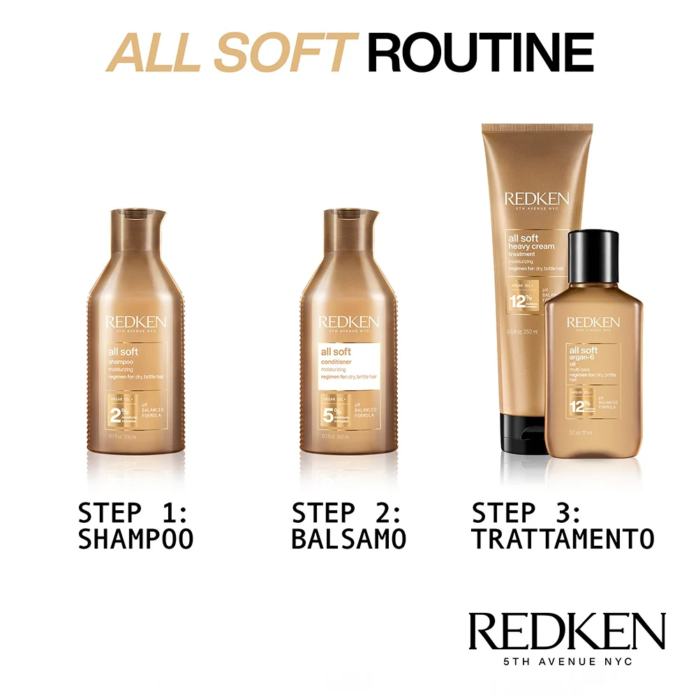 Redken All Soft Heavy Cream 250 ml - Image 4