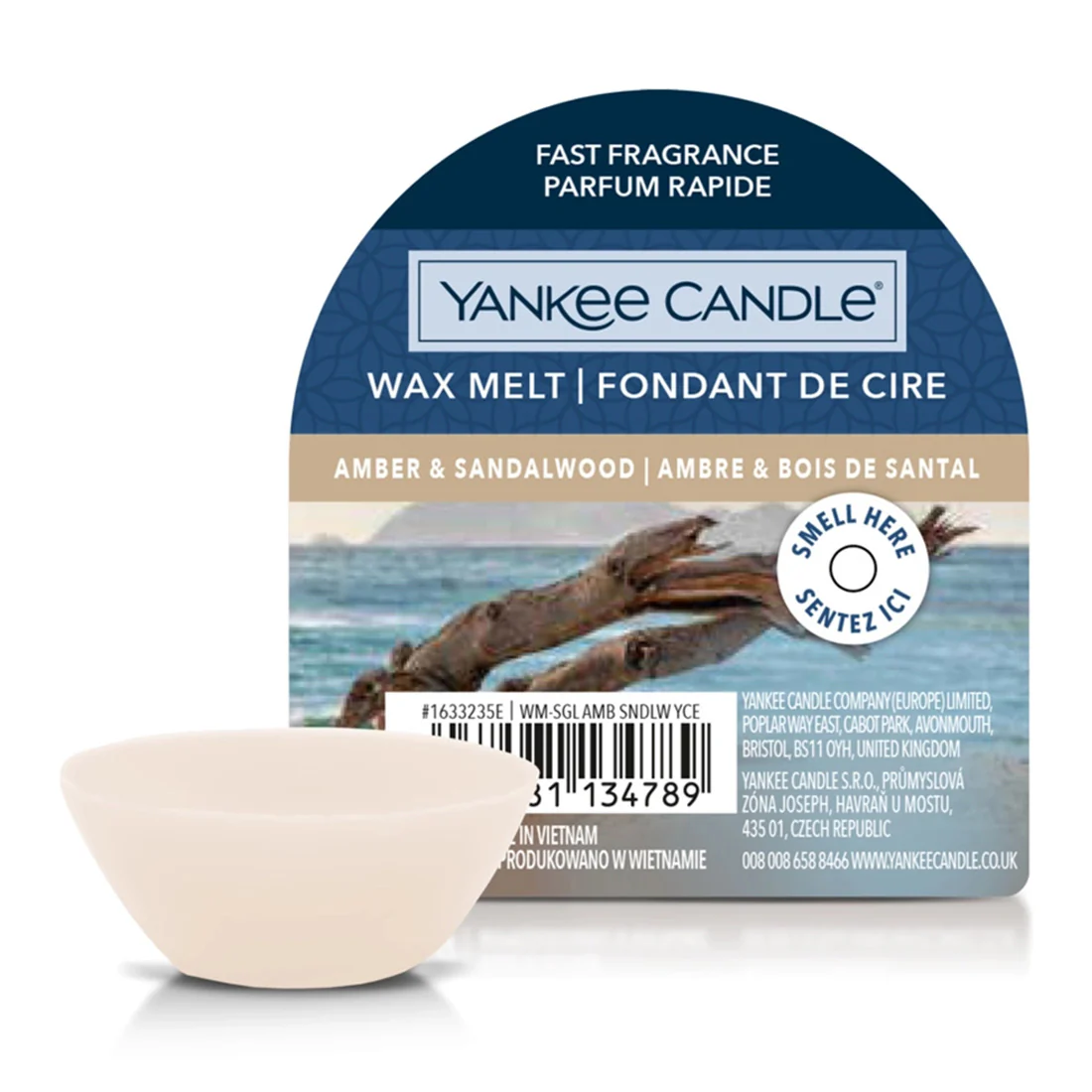 Yankee Candle Amber & Sandalwood 1 pz