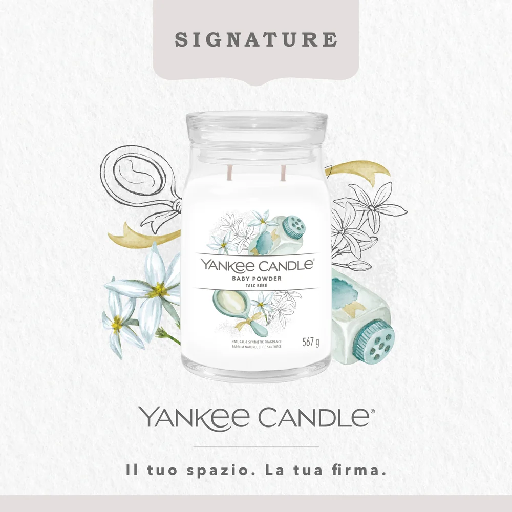 Yankee Candle Baby Powder Signature Media Powder Signature - Image 3