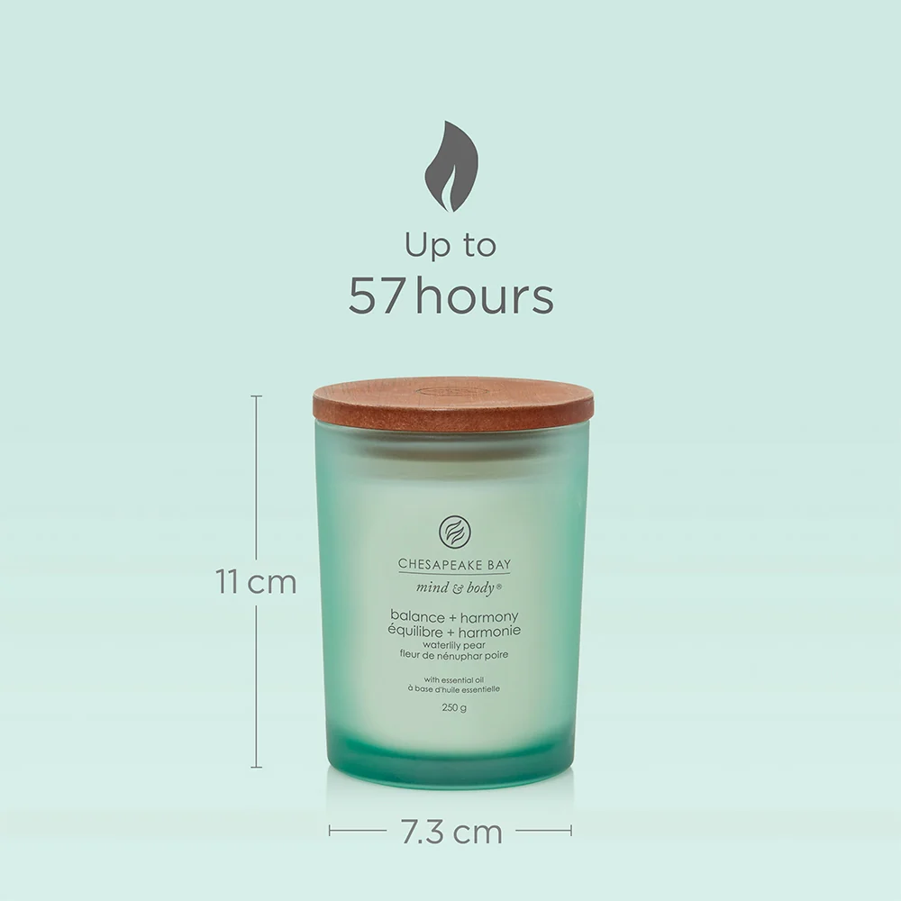 Chesapeake Bay Candle Balance & Harmony (Waterlily Pear) Media ce & Harmony (Waterlily Pear) - Image 3