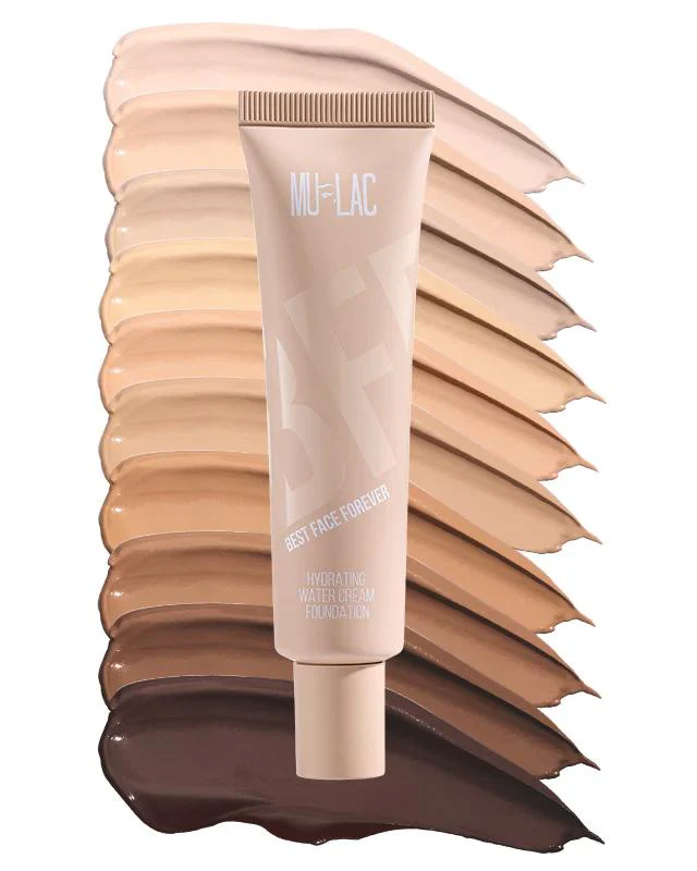 Mulac BFF Hydrating Water Cream Foundation 1N Brigitte - Image 3