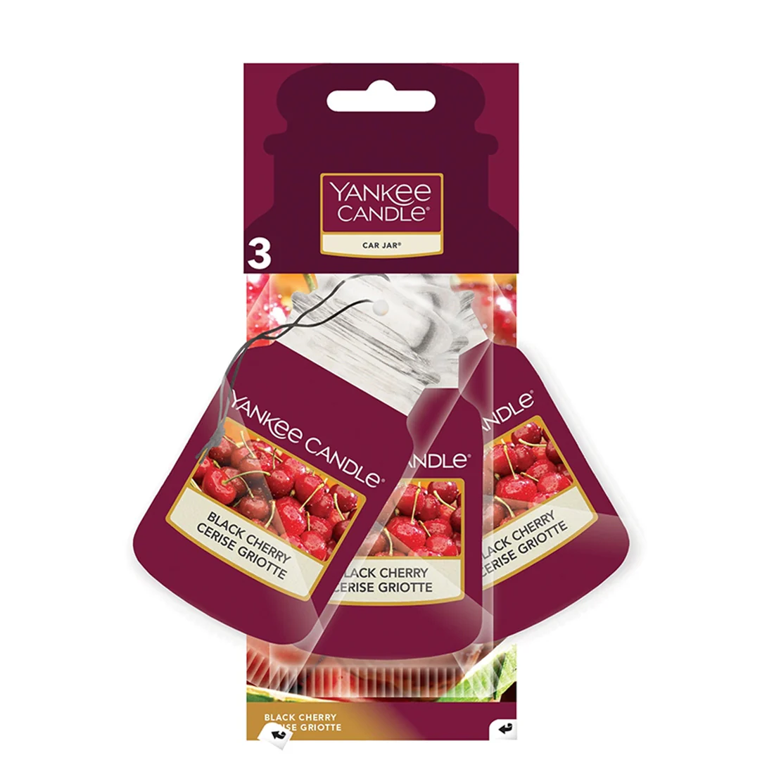 Yankee Candle Black Cherry Paper 3 pz