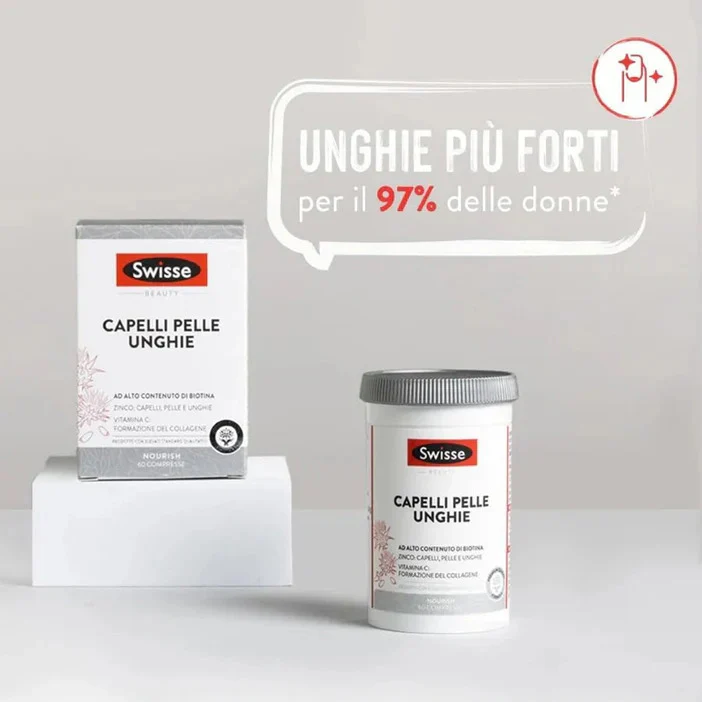 Swisse Capelli Pelle Unghie 100 pz - Image 5