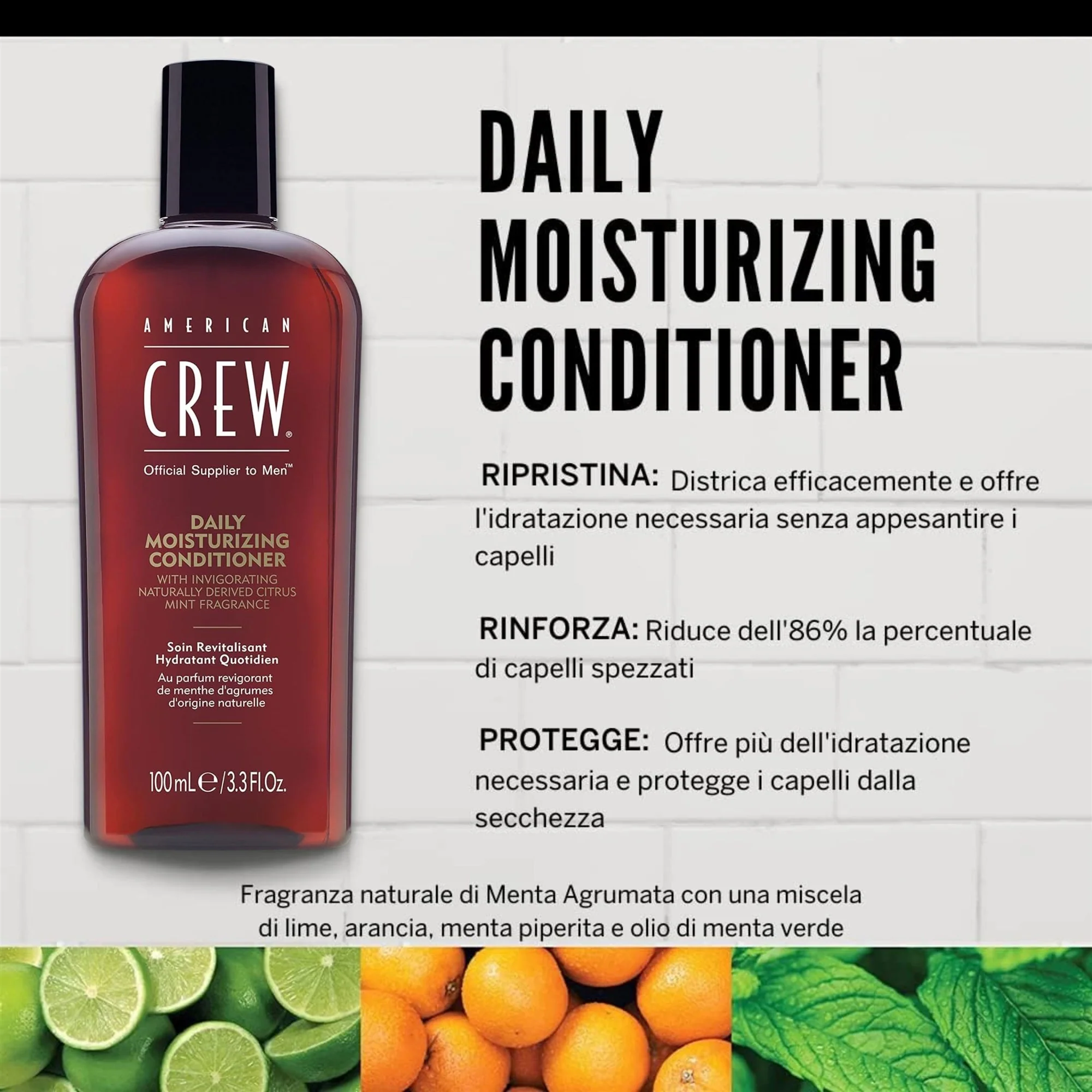 American Crew Daily Moisturizing Conditioner 100 ml - Image 2