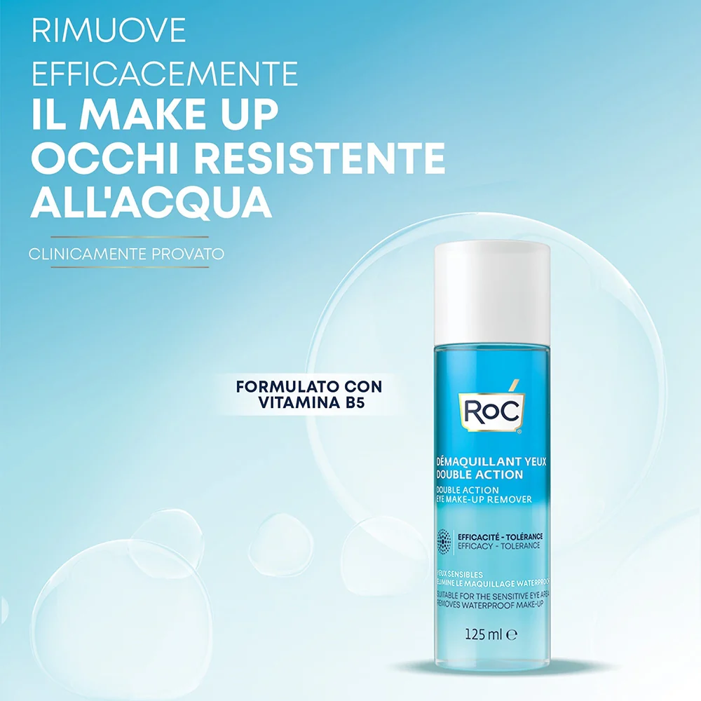Roc Démaquillant Yeux Double Action 125 ml - Image 2