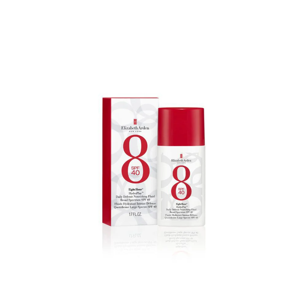Elizabeth Arden Eight Hour HydraPlay Daily Defence Nourishing Fluid SPF40 50 ml - Image 2