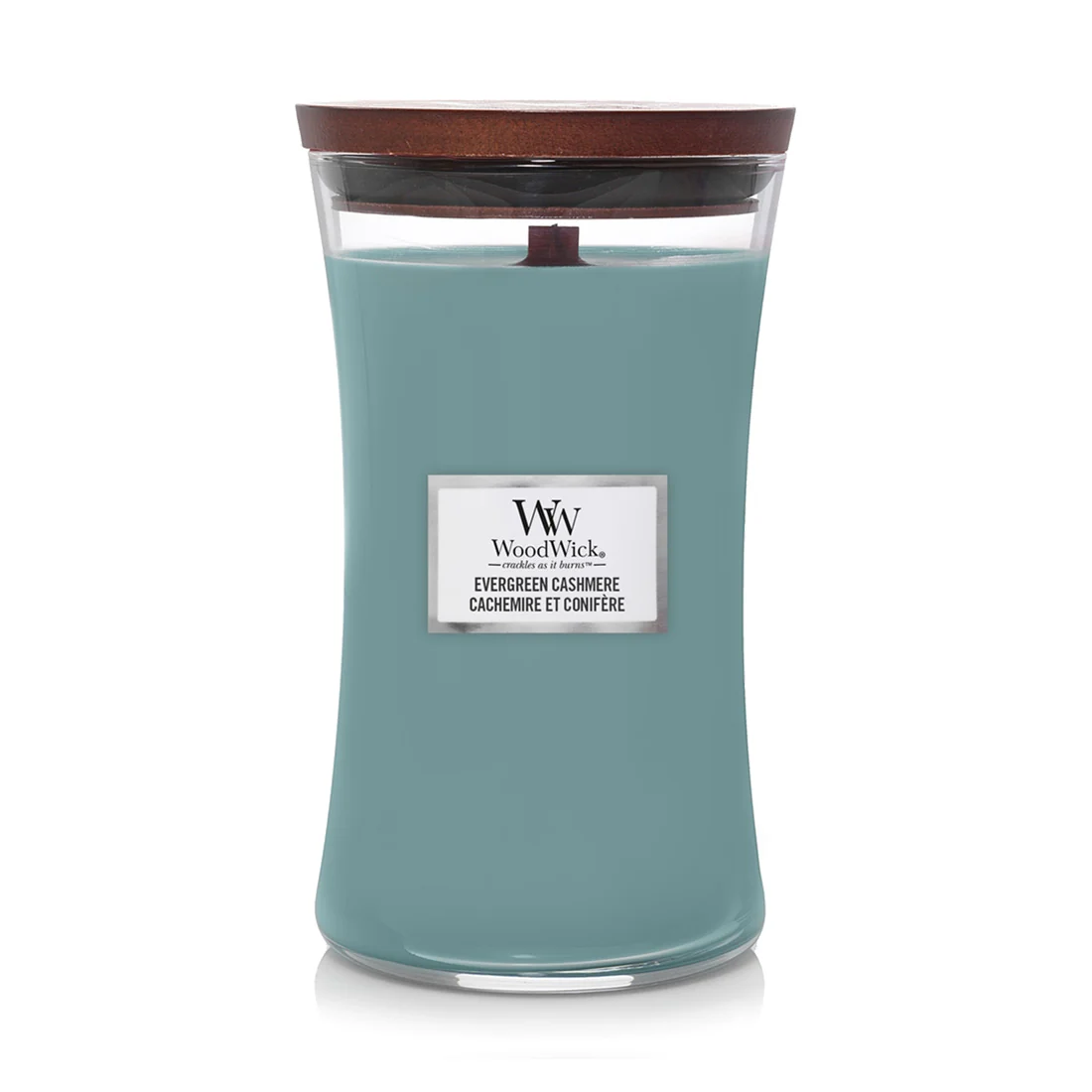 Woodwick Evergreen Cashmere Grande een Cashmere