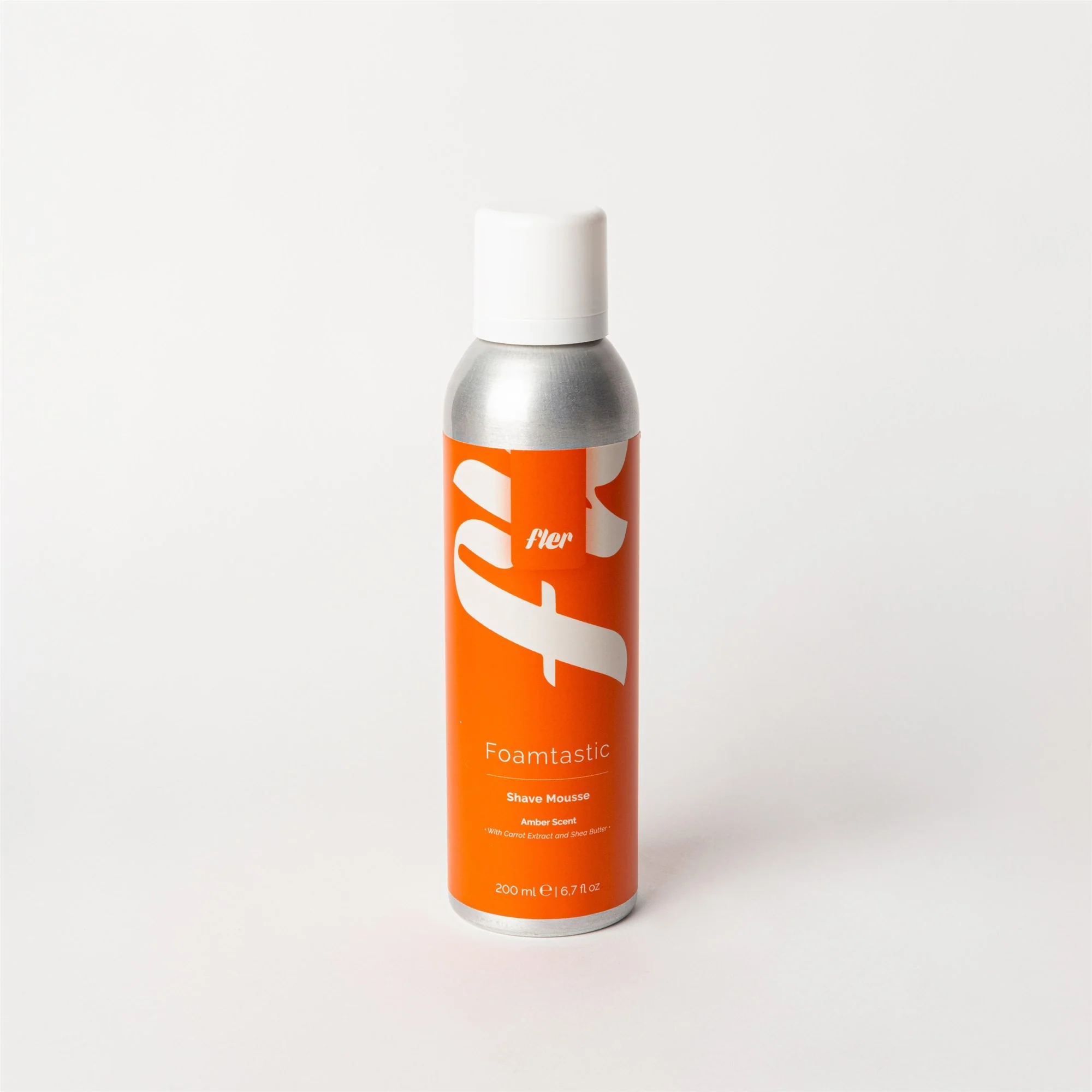 Fler Foamtastic Shave Mousse Amber Scent 200 ml - Image 2
