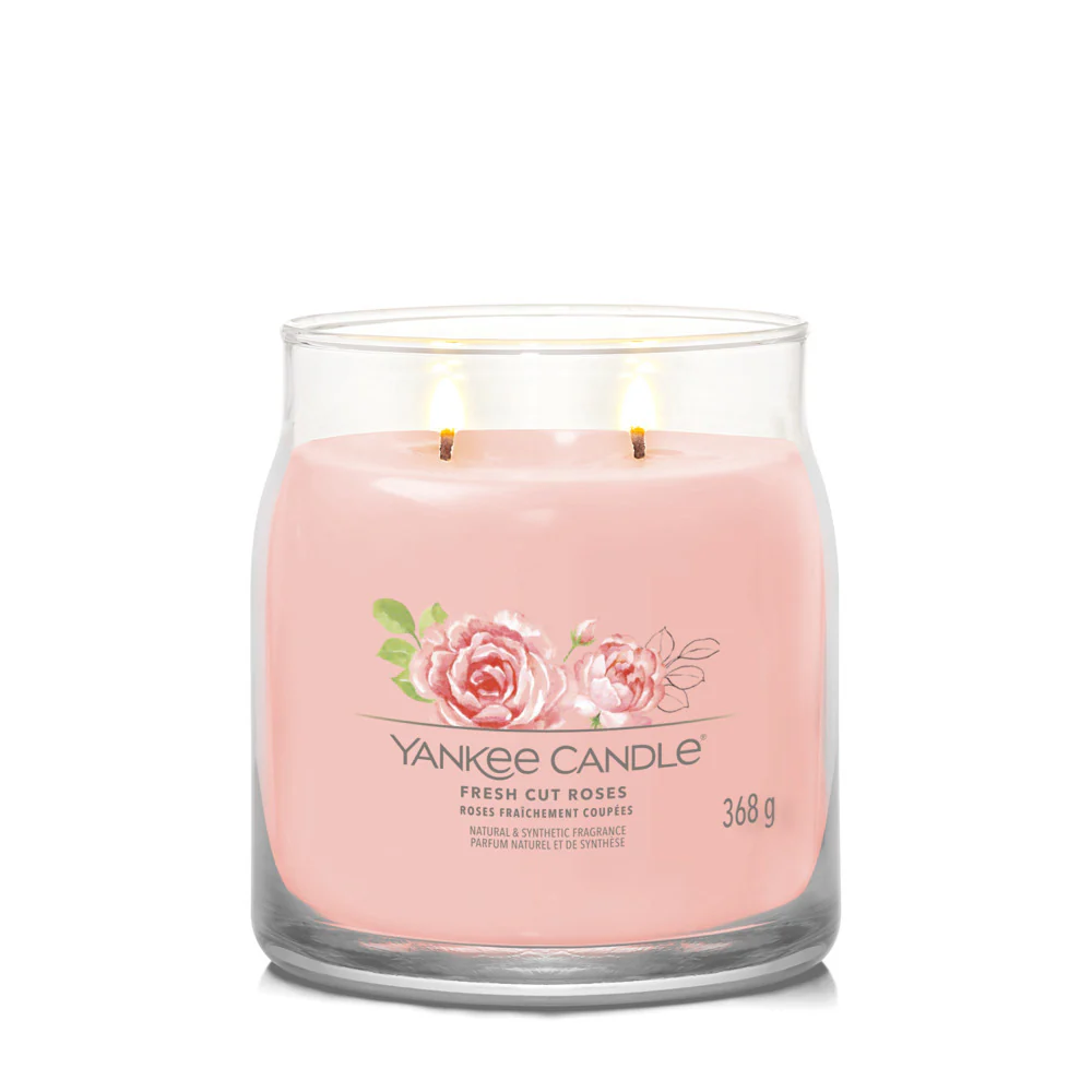 Yankee Candle Fresh Cut Roses Signature Media Cut Roses Signature - Image 2
