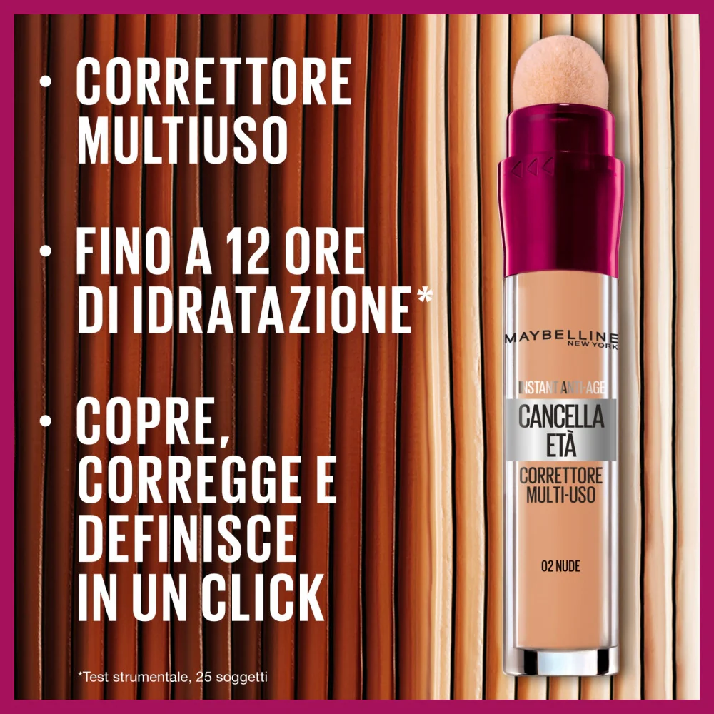Maybelline New York Il Cancella Età 02 Nude - Image 2