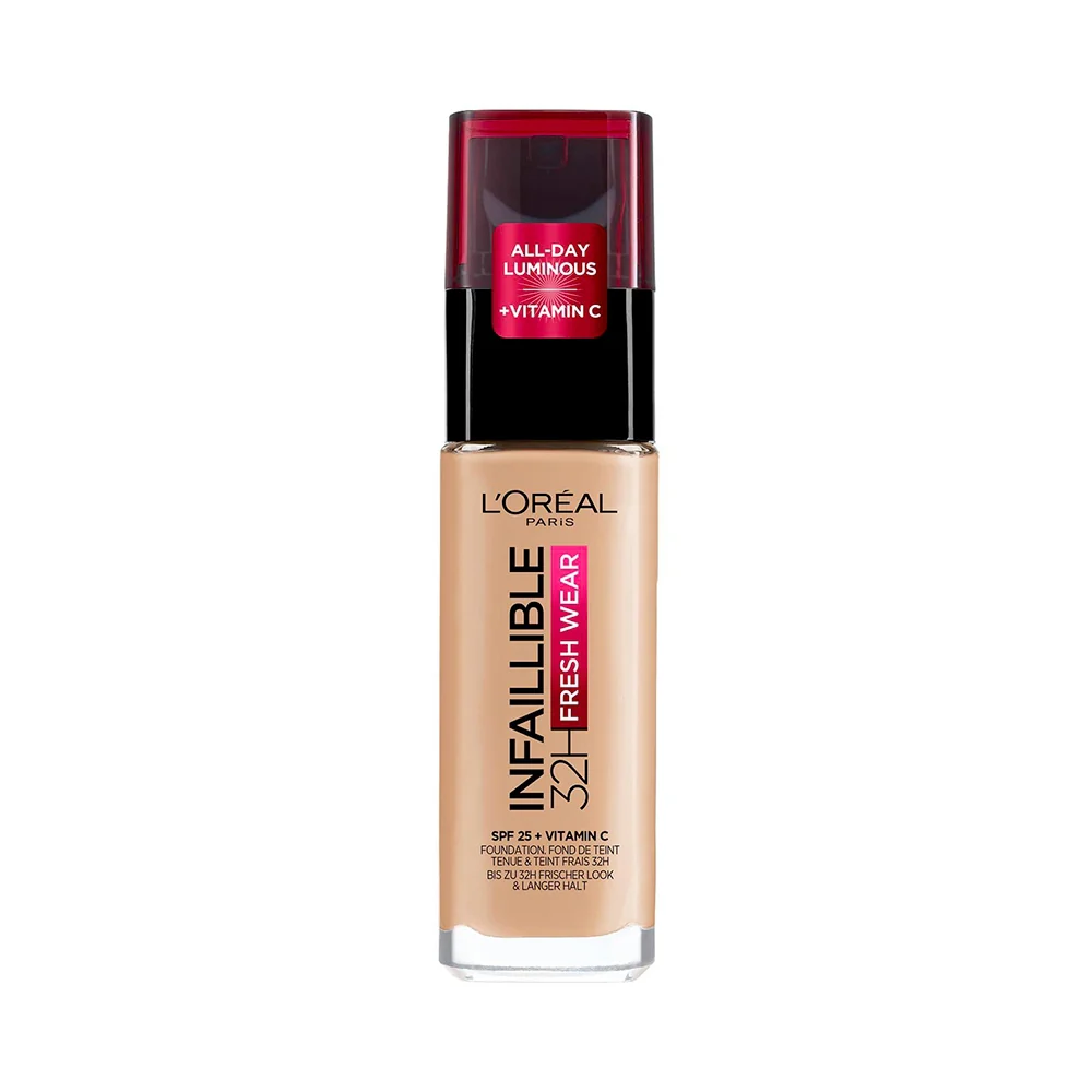 L'oréal Paris Infaillible 32H Fresh Wear SPF25 140 Beige Doré - Image 3
