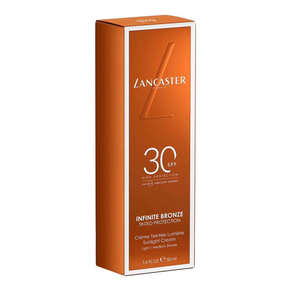 Lancaster Infinite Bronze Tinted Protection Crème Teintée Lumière Light / Medium - Image 2