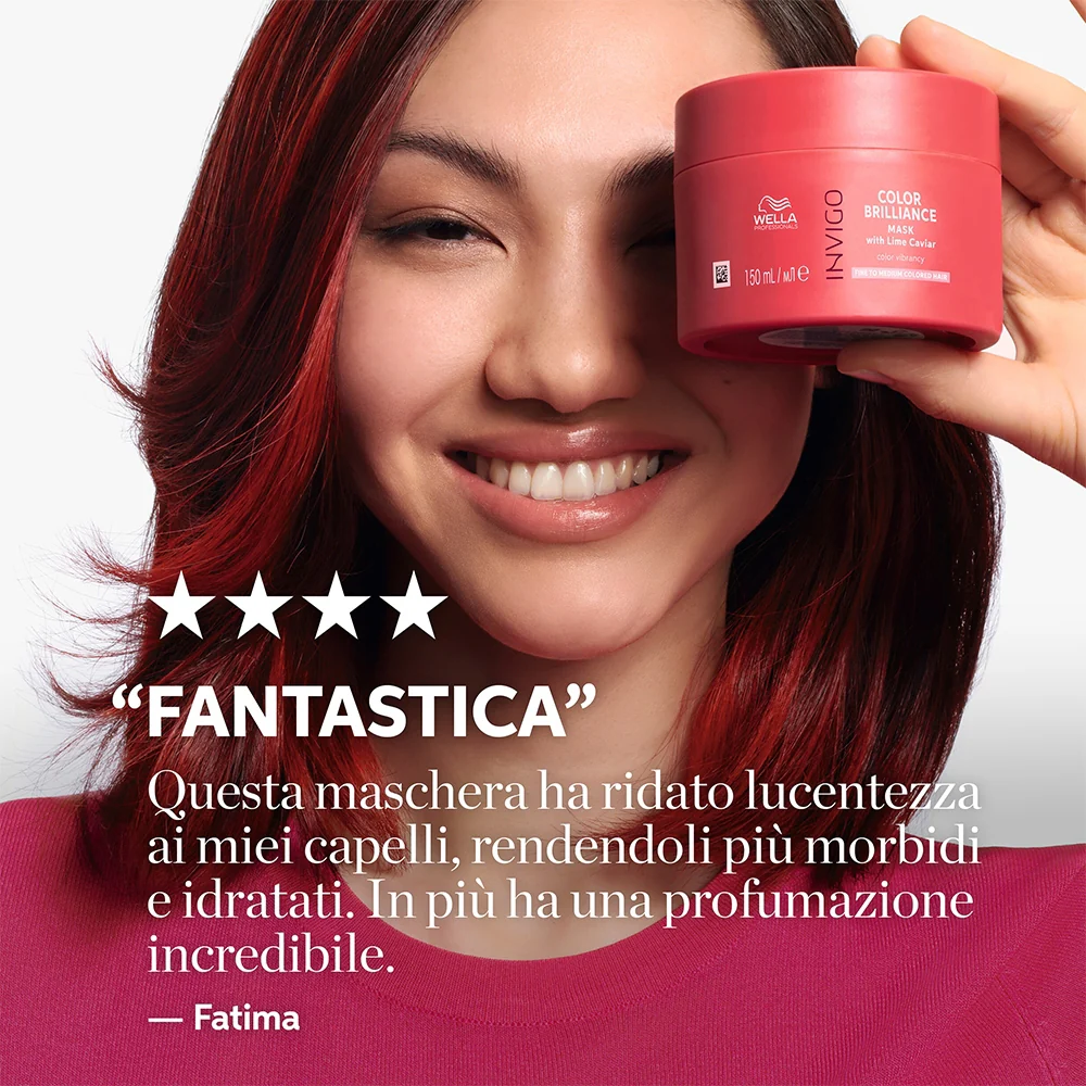 Wella Professionals Invigo Color Brilliance Mask Fine/Normal Hair 75 ml - Image 8