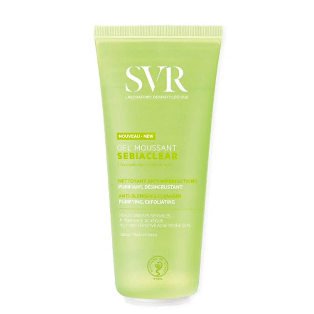 Laboratoire SVR Sebiaclear Gel Moussant 200 ml
