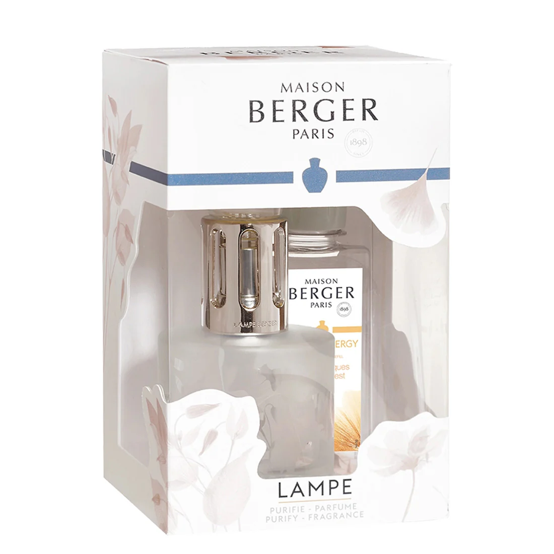 Maison Berger Paris Lampe Aroma Energy+Ricarica Aroma Energy 250ml Set V1