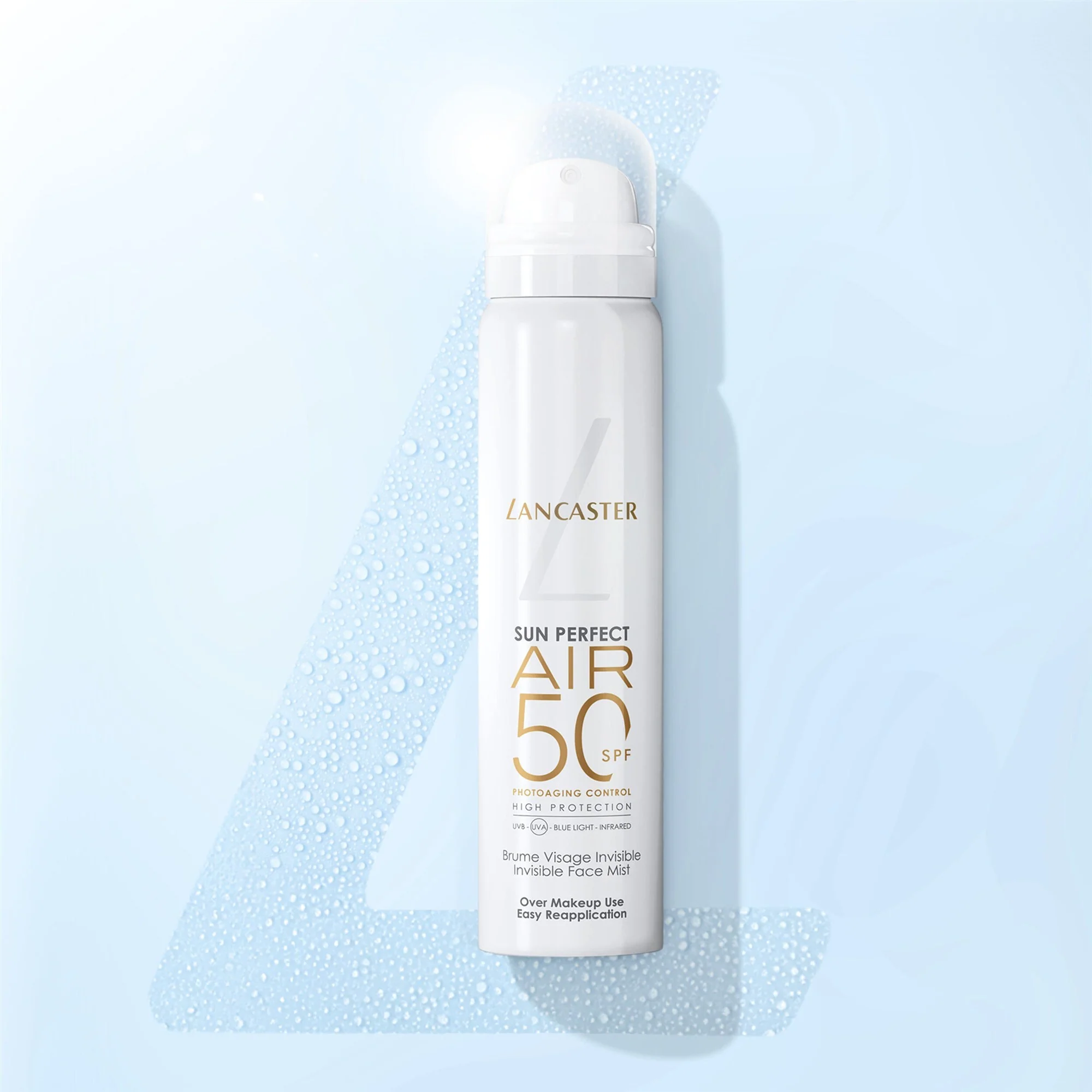 LANCASTER Sun Perfect Air Invisible Face Mist Spf50  75 ml - Image 7