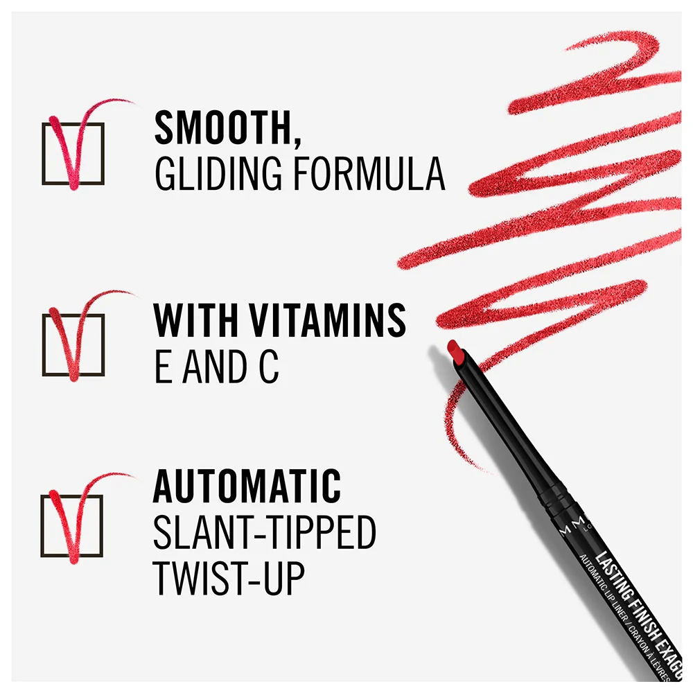 Rimmel Lasting Finish Exaggerate 024 Red Diva - Image 4