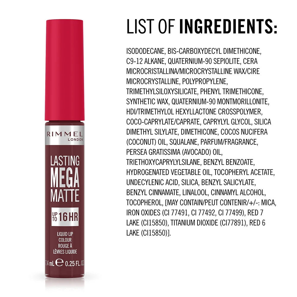 Rimmel Lasting Mega Matte 810 Plum This Show - Image 4