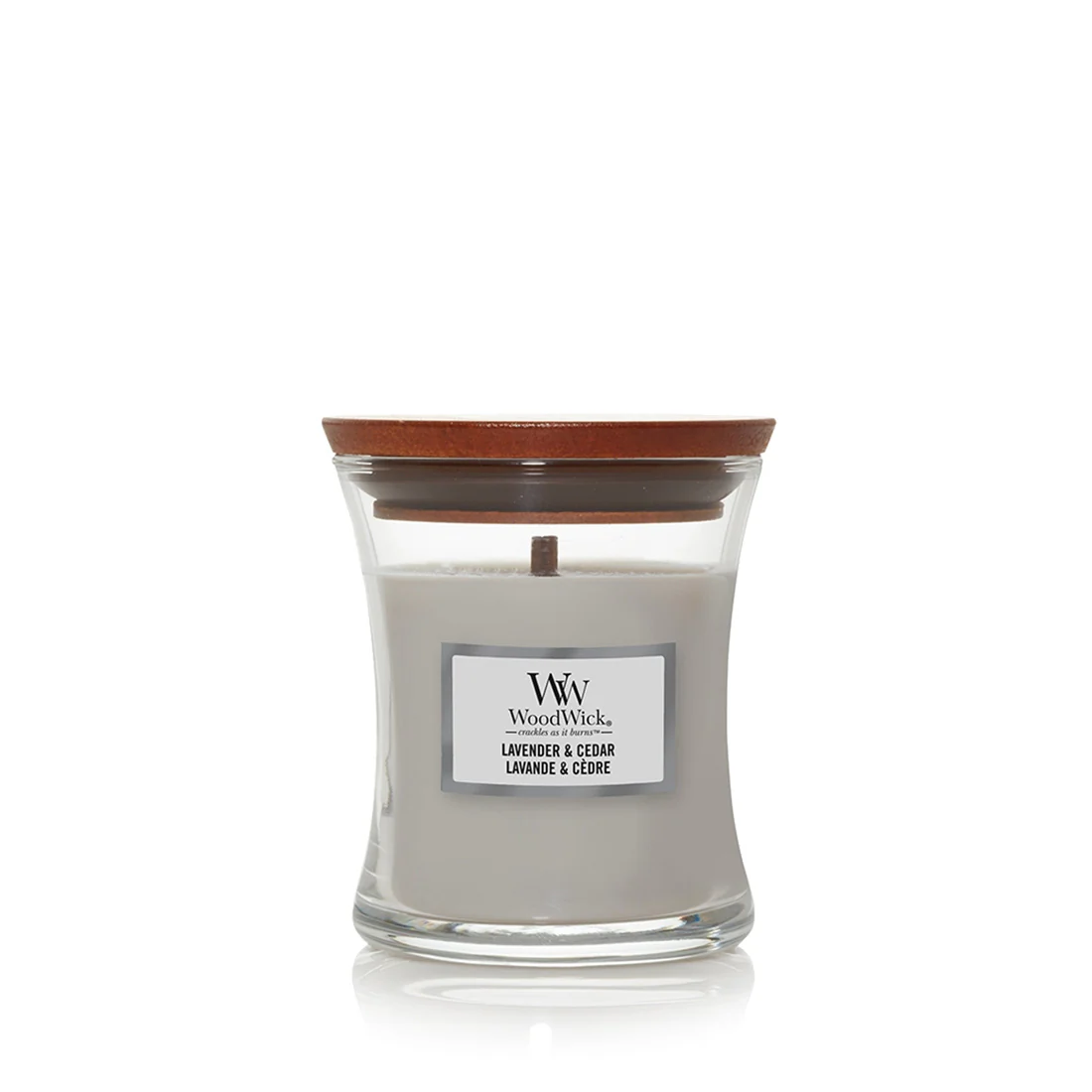 Woodwick Lavender & Cedar Piccola r & Cedar