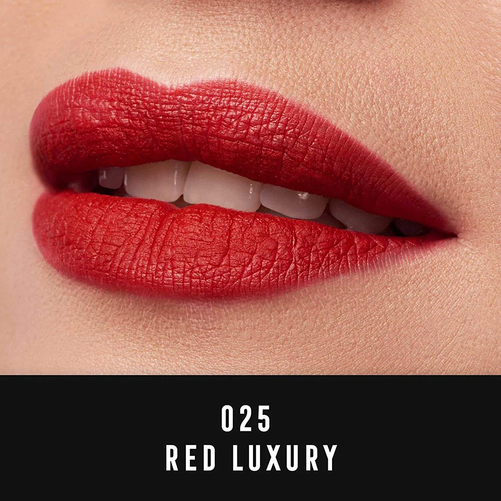 Max Factor Lipfinity Velvet Matte 25 Red Luxury Waterproof - Image 3