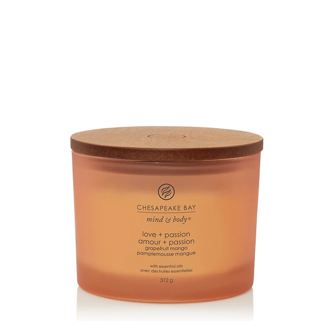 Chesapeake Bay Candle Love & Passion (Grapefruit Mango) 3 stoppini sion (Grapefruit Mango)