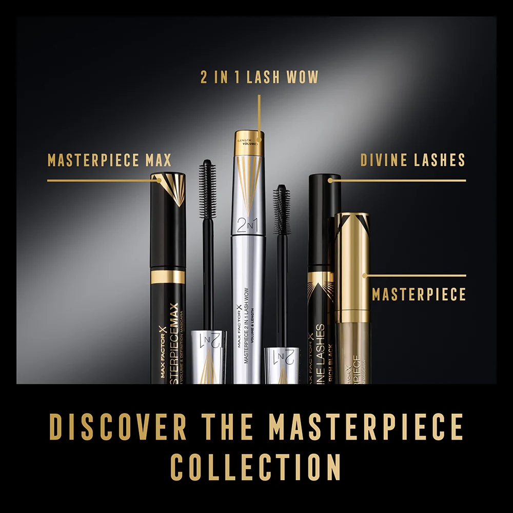 Max Factor Mascara Masterpiece 2in1 Lash Maximiser 001 Black - Image 5