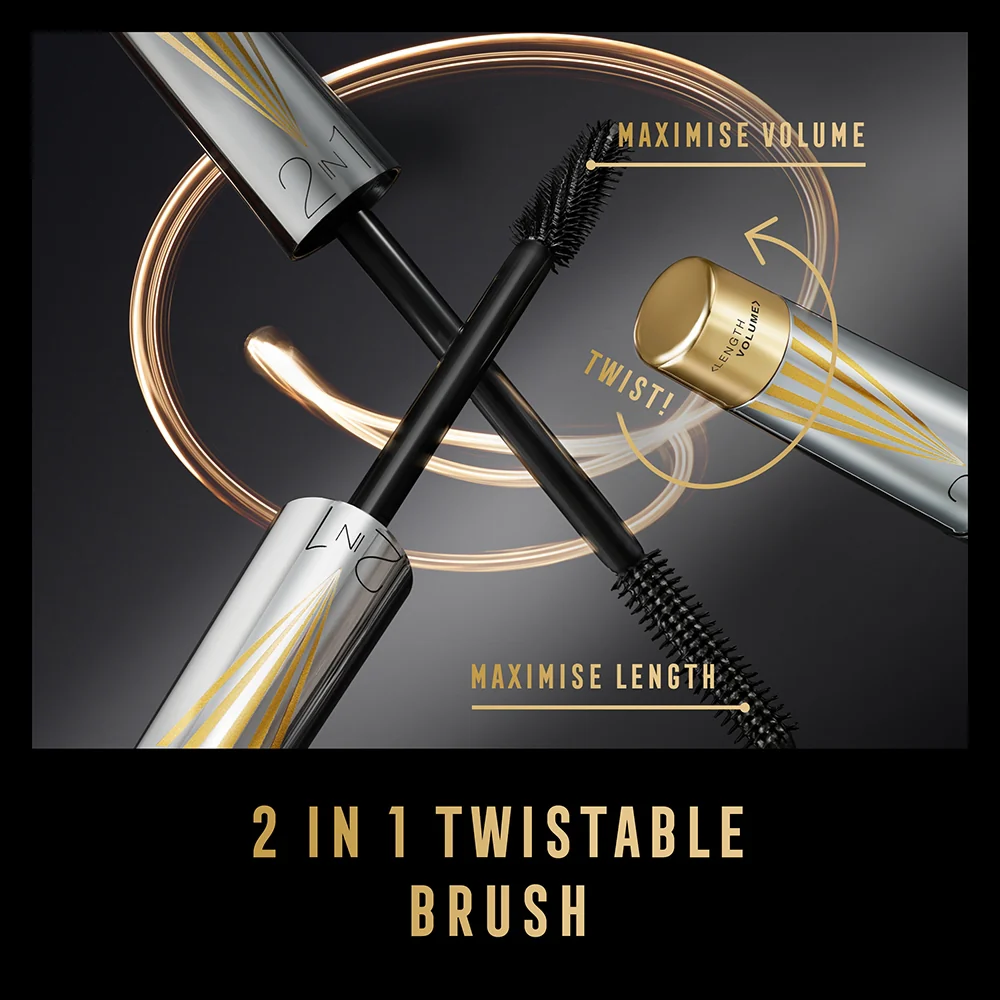 Max Factor Mascara Masterpiece 2in1 Lash Maximiser 001 Black - Image 8