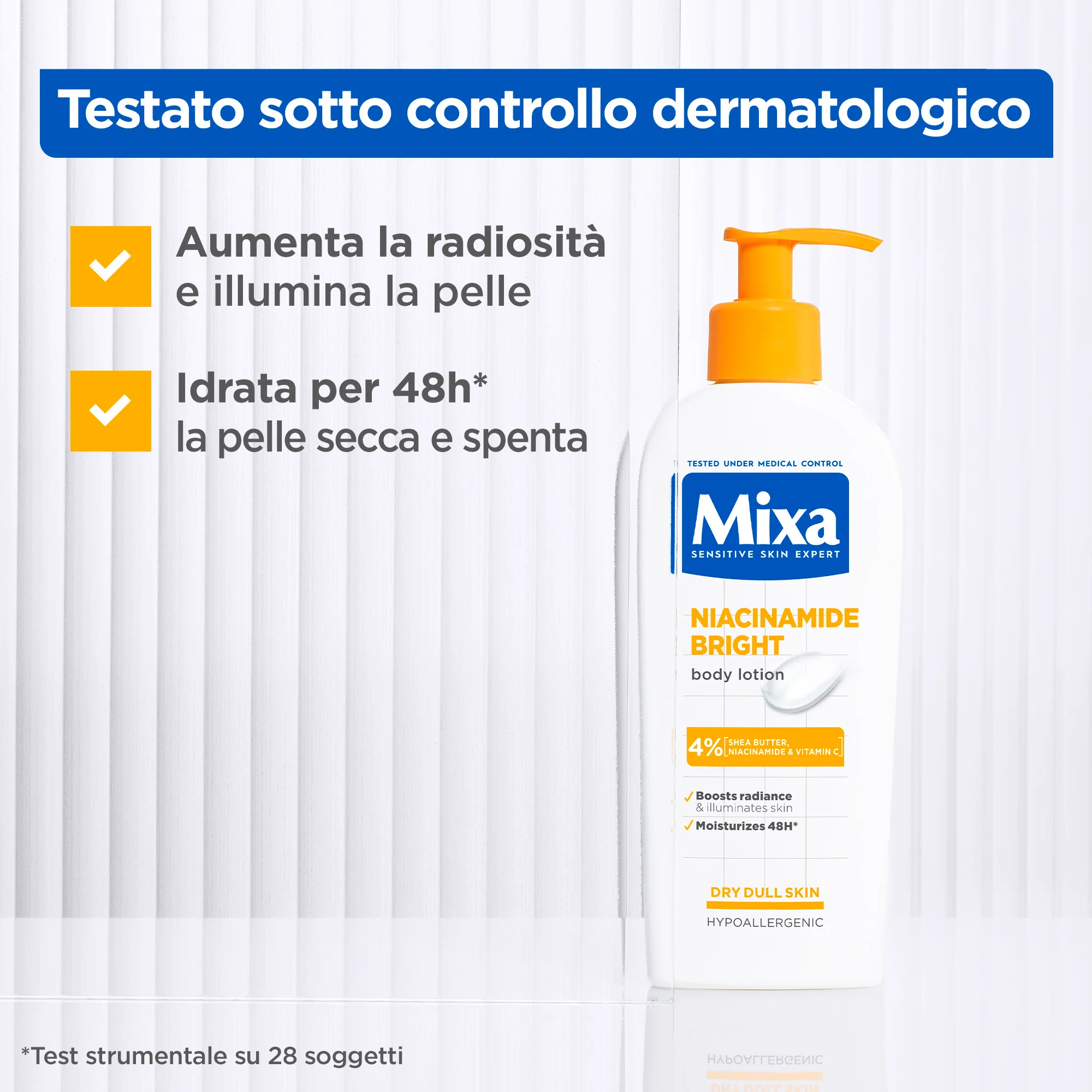 MIXA Niacinamide Bright Lozione Corpo 250 ml - Image 5