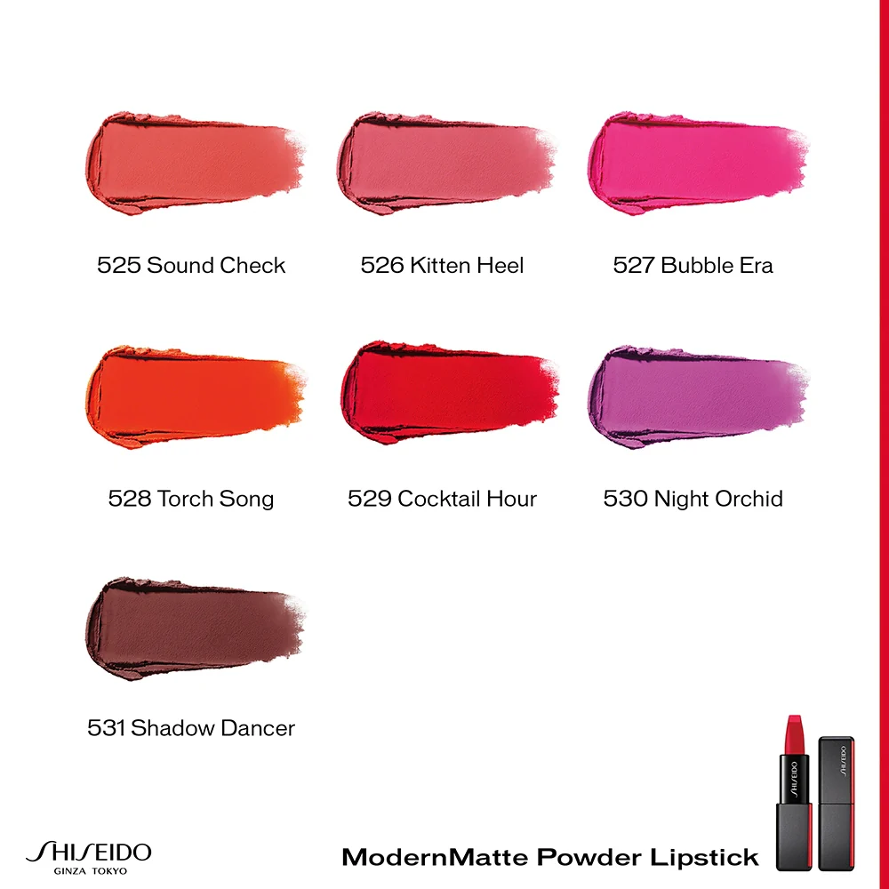 Shiseido ModernMatte Powder Lipstick 529 Cocktail Hour - Image 2