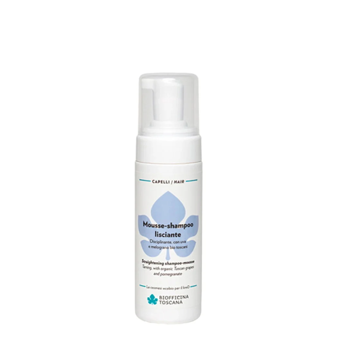 Biofficina Toscana Mousse-Shampoo Lisciante 150 ml