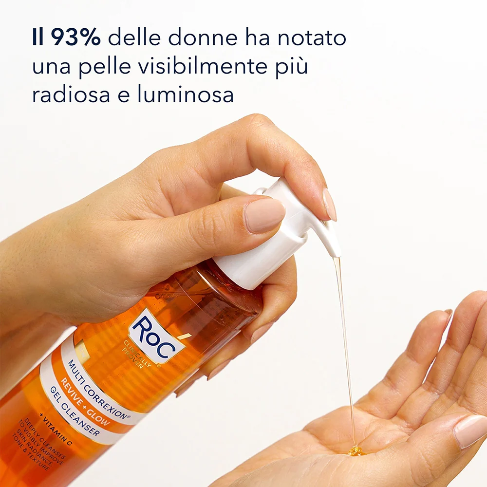 Roc Multi Correxion Renouveau + Éclat Gel Nettoyant 177 ml - Image 2