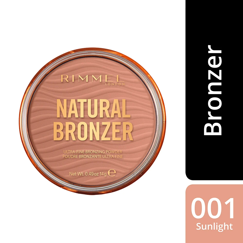 Rimmel Natural Bronzer Restage 001 Sunlight - Image 4