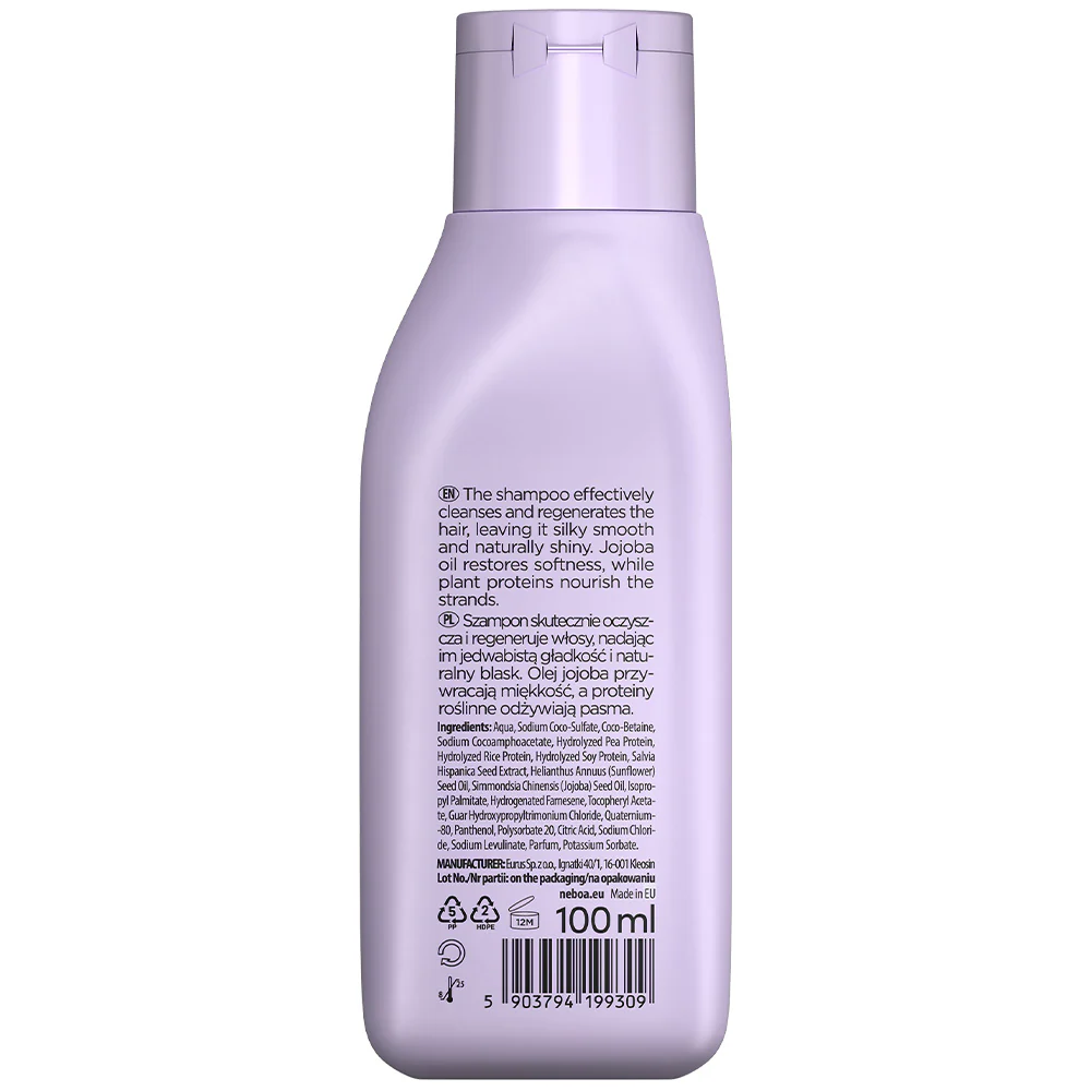 NEBOA Glossy Hair Smoothing Shampoo  100 ml - Image 3