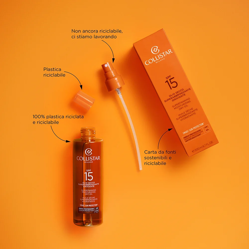 Collistar Olio Secco Superabbronzante Idratante Spf15 - Image 3