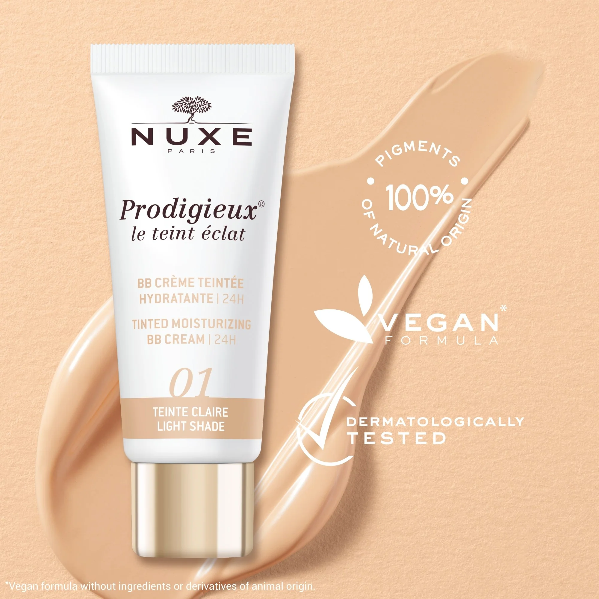 Nuxe Prodigieux Le Teint Éclat 01 Tonalità Chiara - Image 3