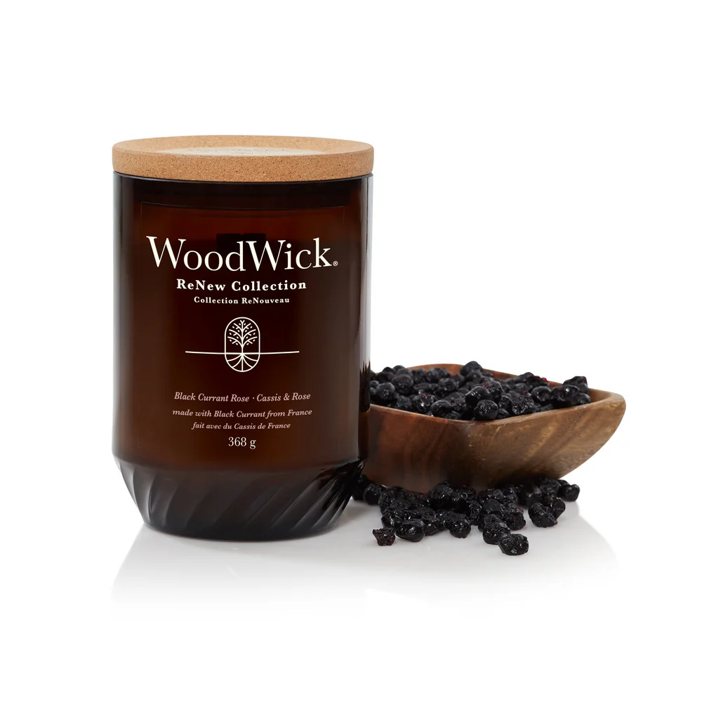 Woodwick ReNew Black Currant & Rose Grande Black Currant & Rose - Image 4