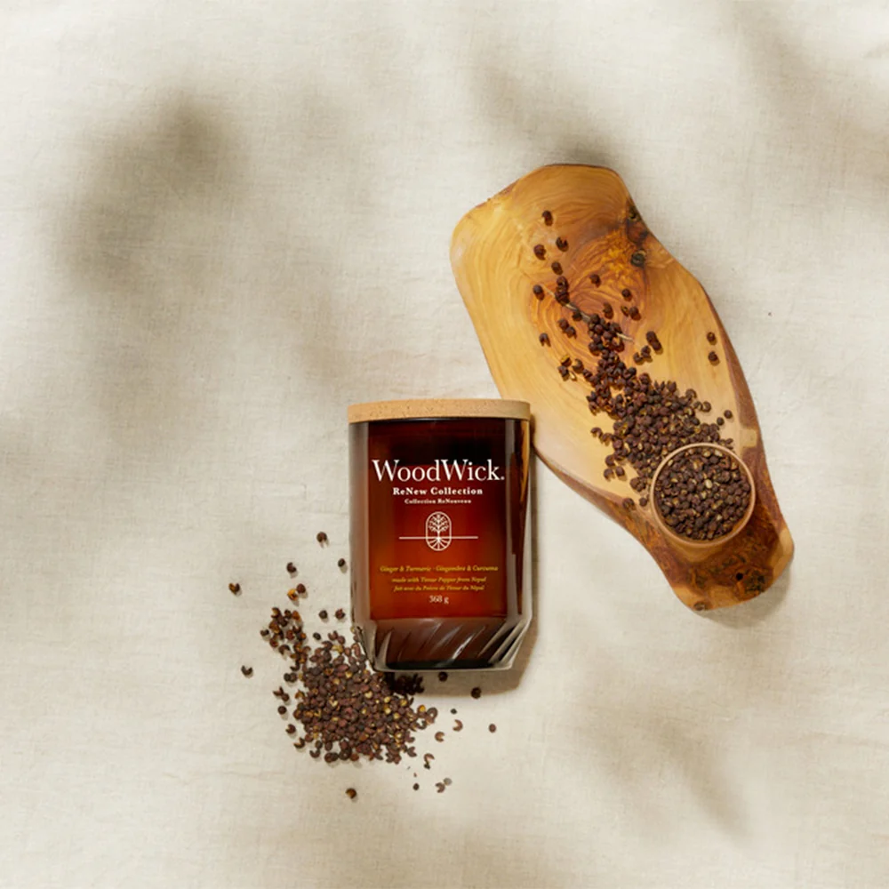 Woodwick ReNew Ginger & Tumeric Grande Ginger & Tumeric - Image 4