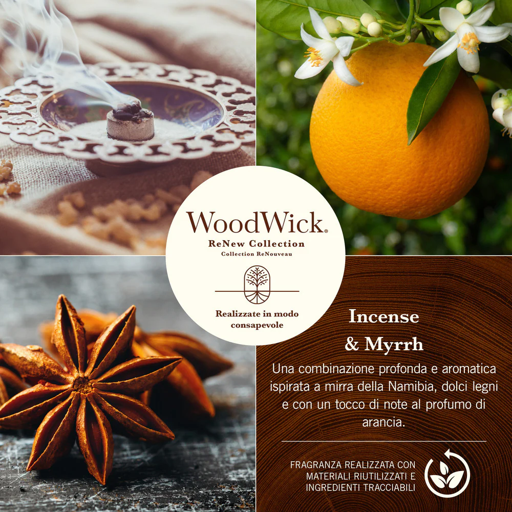 Woodwick ReNew Incense & Myrrh Media Incense & Myrrh - Image 2