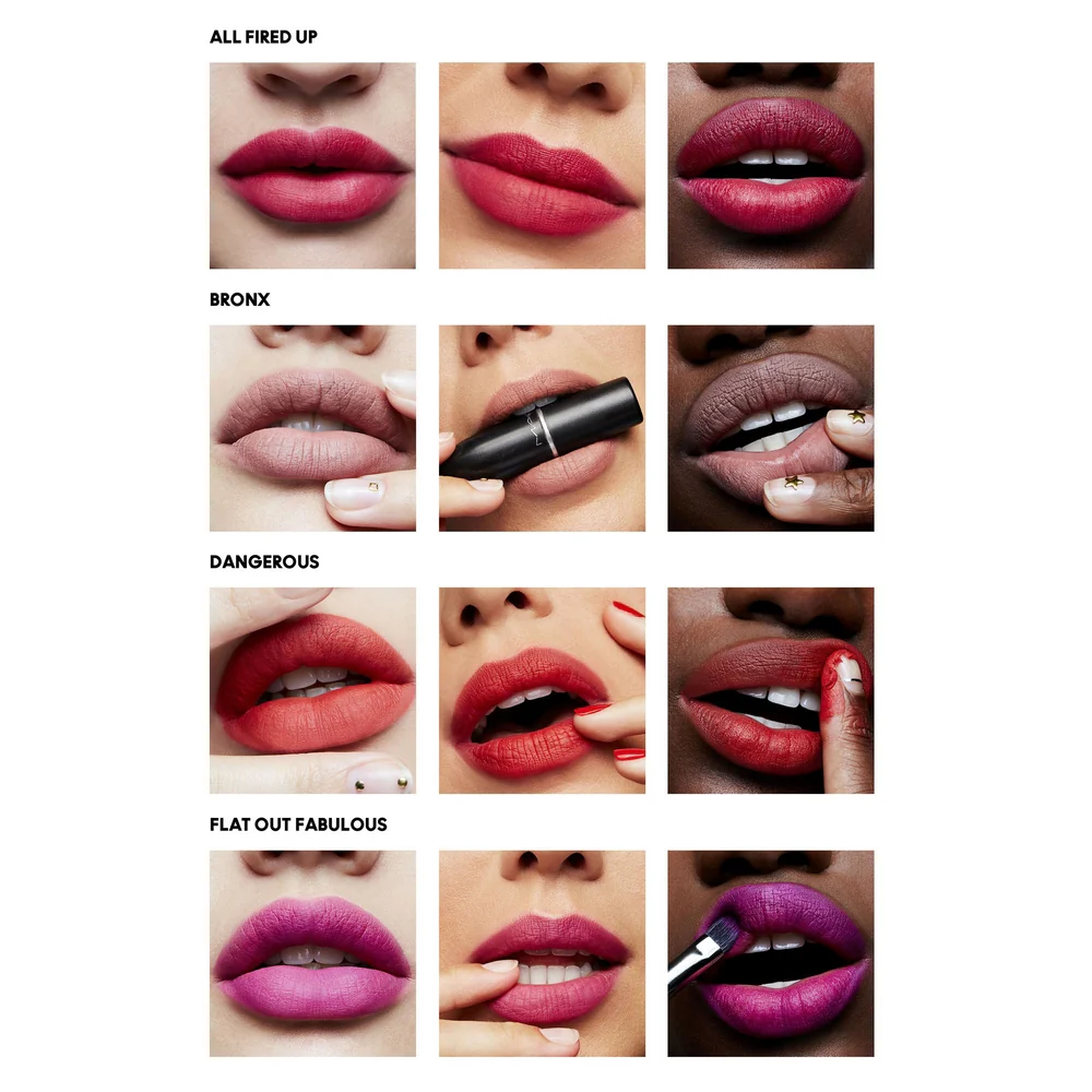 Mac Retro Matte Lipstick 702 Dangerous - Image 4