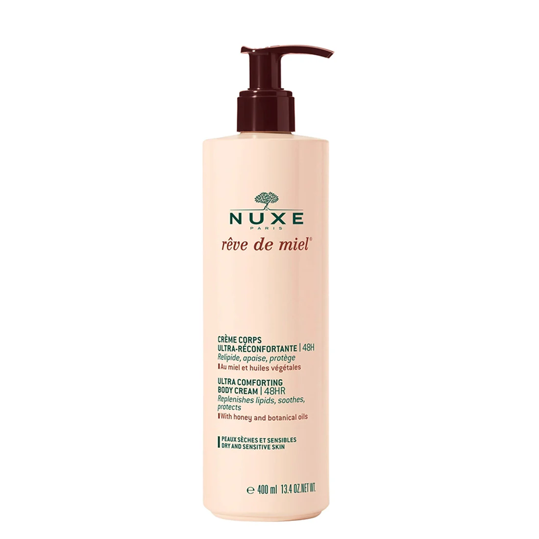 Nuxe Reve de Miel Crème Corp Ultra-Reconfortante 48H 400 ml