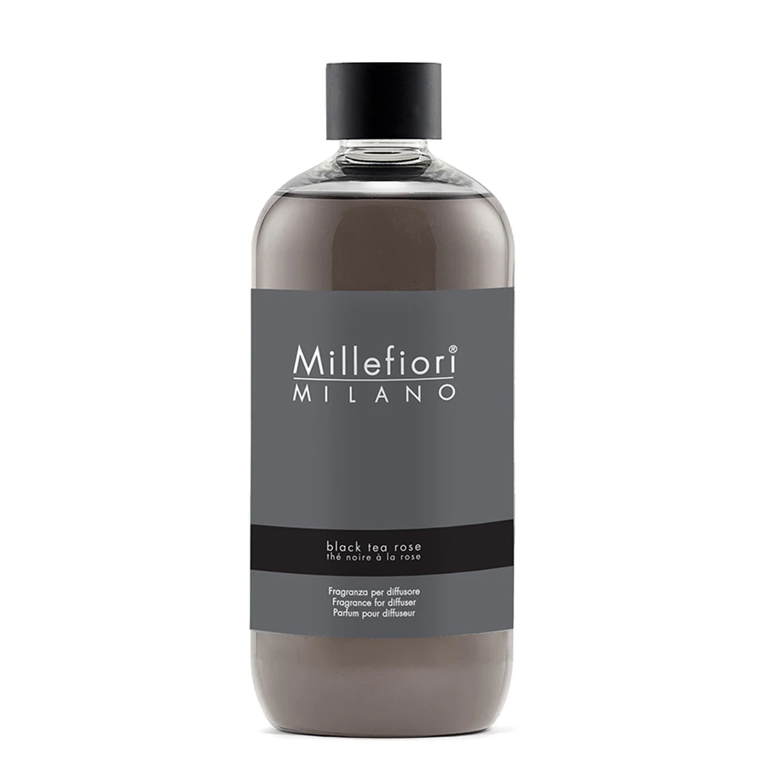 Millefiori Ricarica Diffusore di Fragranza Black Tea Rose 500 ml