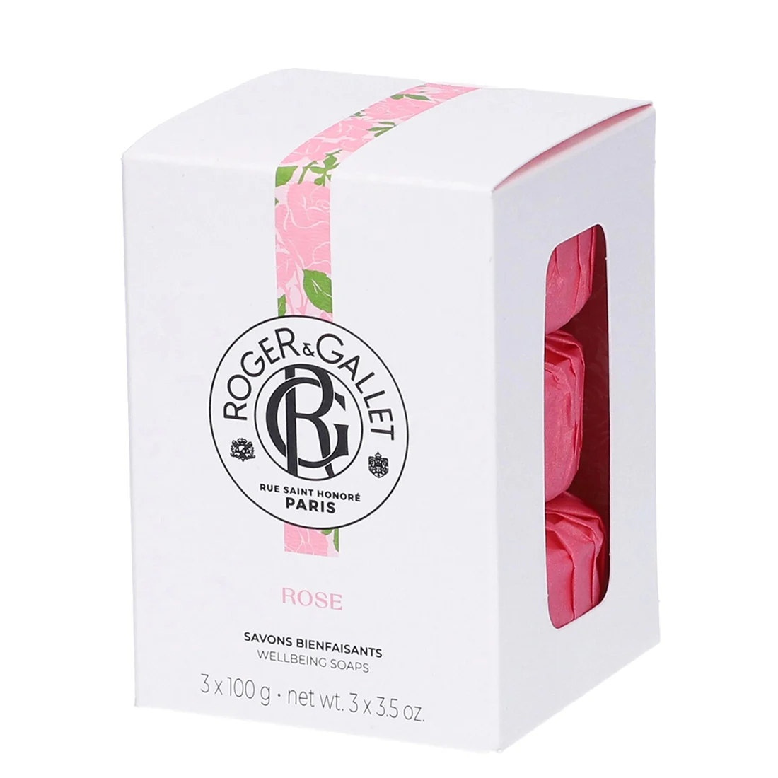 Roger&Gallet Rose Savons Parfumés 3x100 gr