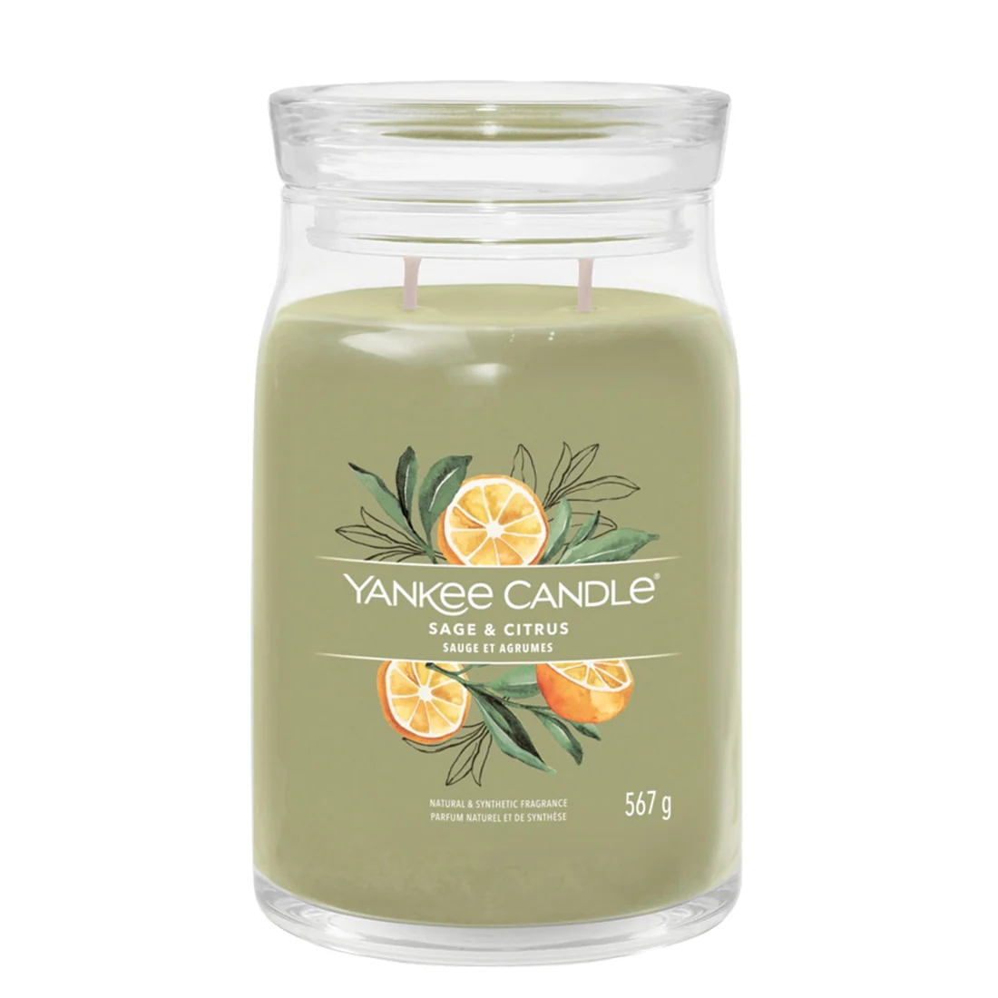 Yankee Candle Sage & Citrus Signature Media & Citrus Signature