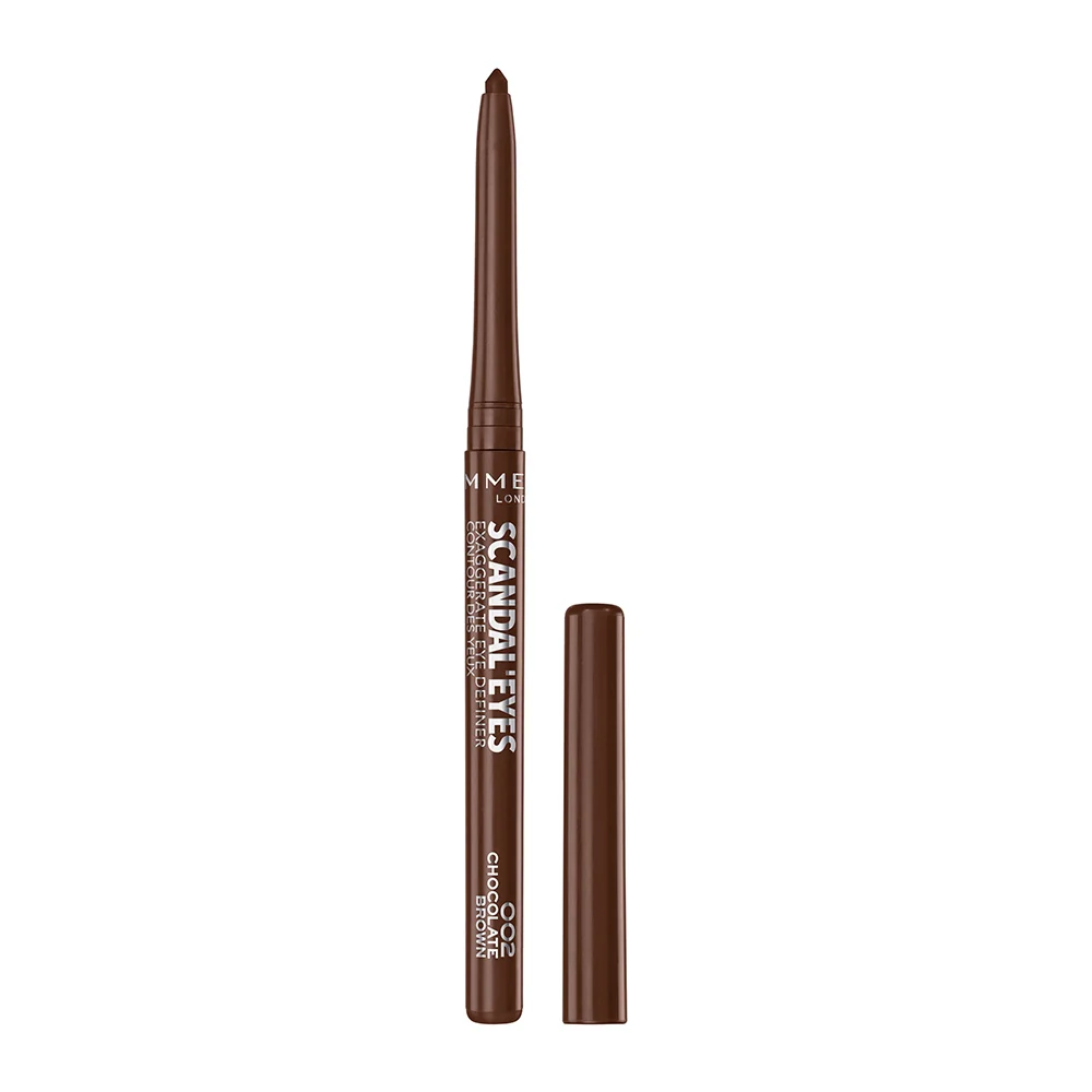 Rimmel Scandaleyes Exaggerate 002 Chocolate Brown Waterproof - Image 2