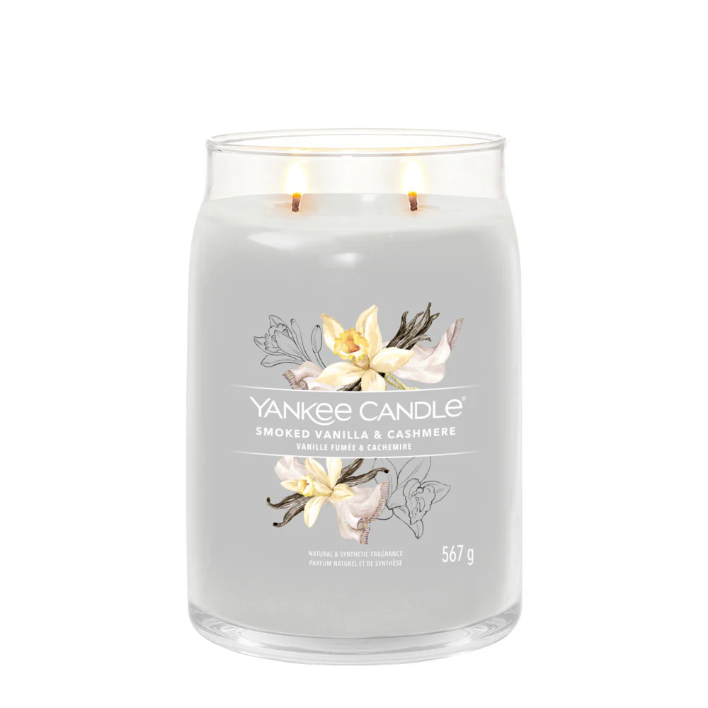 Yankee Candle Smoked Vanilla & Cashmere Signature Grande  Vanilla & Cashmere Signature - Image 2