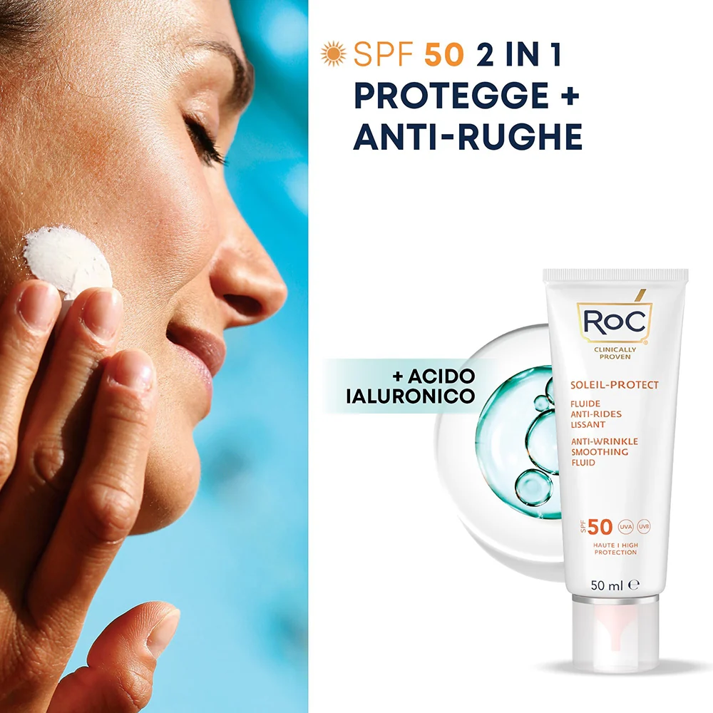 Roc Soleil Protect Fluide Anti-Rides Lissant Spf50 - Image 2