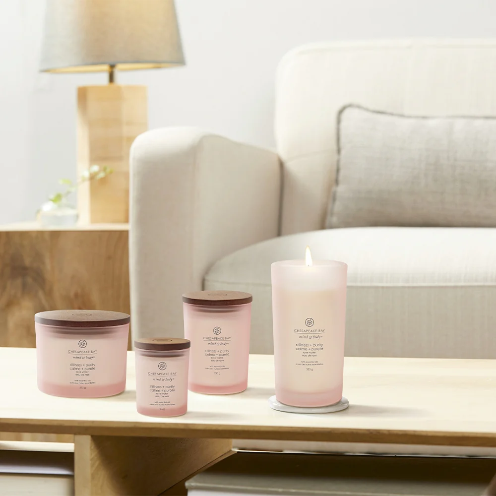 Chesapeake Bay Candle Stillness & Purity (Rose Water) Piccola ss & Purity (Rose Water) - Image 3