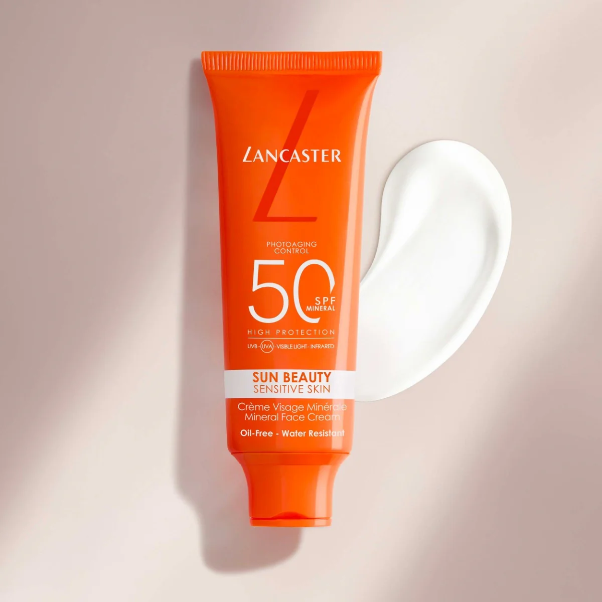 Lancaster Sun Beauty Sensitive Skin Mineral Face Cream Spf50 - Image 6