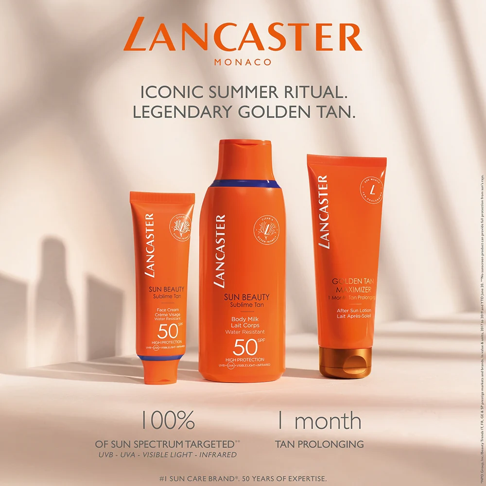 Lancaster Sun Beauty Sublime Tan Body Milk Spf15 - Image 3